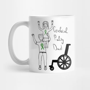 Cerebral palsy dad Mug